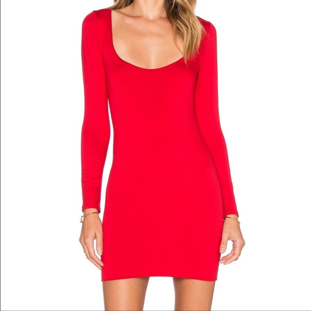 Assali Mimoza Mini Long Sleeve Dress in WHITE Size Small